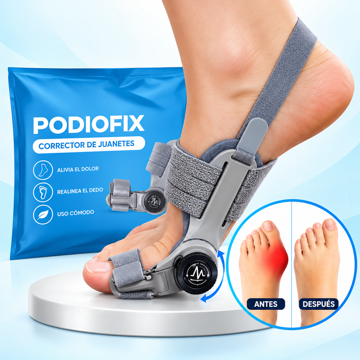 PODIOFIX · Férula ajustable para juanetes