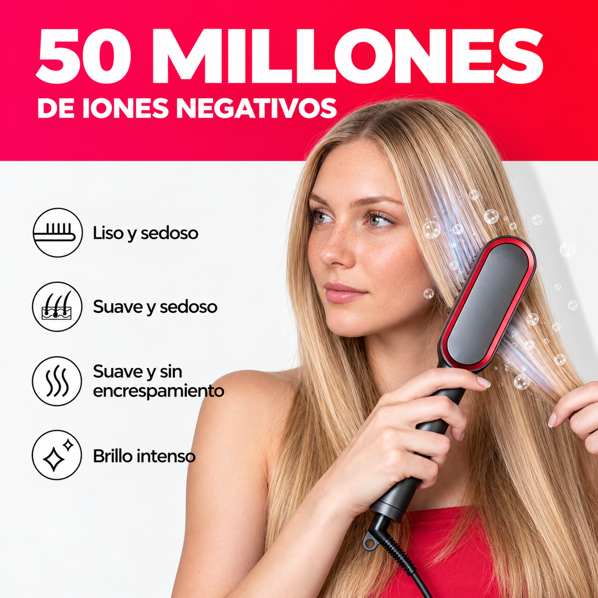 F900 · Cepillo alisador térmico